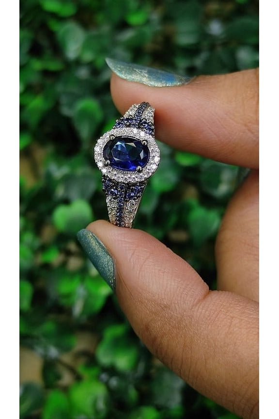 Vintage Ring Enhancer in 925 Sterling Silver - Wedding Ring jacket - Anniversary gift