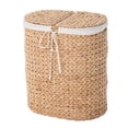 thumbnail image 1 of Oval Seagrass Laundry Sorter Hamper w/Liner, Natural, 1 of 10
