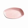 thumbnail image 1 of Oval Serving Platter, Snack Tray, Dinner Plate, Practical Multi Purpose Design with Inner Groove for Home Dining and Casual Gatherings, 1 of 7