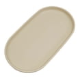 thumbnail image 1 of Oval Serving Trays,Mini Plastic Trays,Jewelry Tray Decorative Dish,Small Plastic Oval Candy Dessert Plate,Cosmetics Organizer,Multi-Purpose Small Storage Plate for Kitchen Sink, Bathroom,Beige, 1 of 8