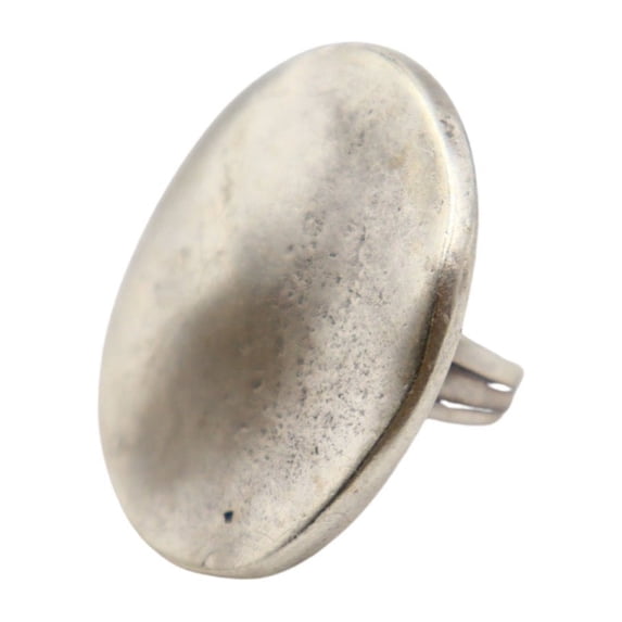 Oval Shape Plate Ring