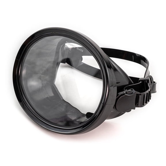 Oval Shape Swimming Mask Waterproof Diving Mask Scubas Mask Freediving Mask Leakproof Single Lens Diving Mask for Adult
