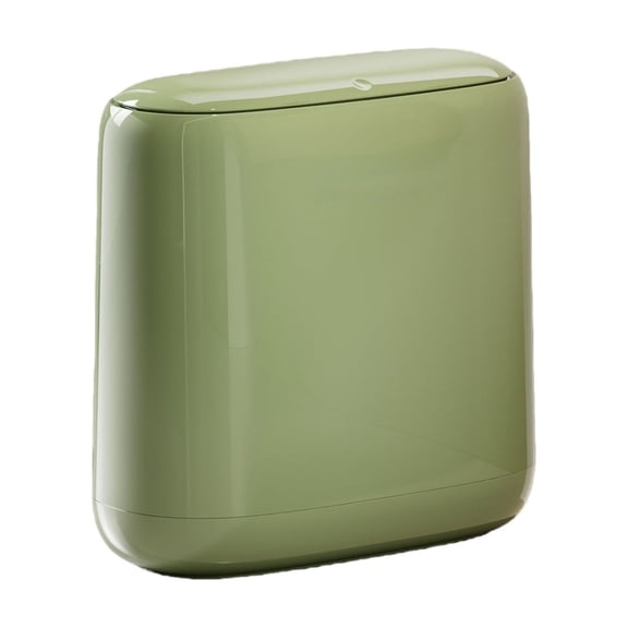 Oval Shaped 12L Can Minimalist Design for Practical Kitchen Cleaning and Home Organization