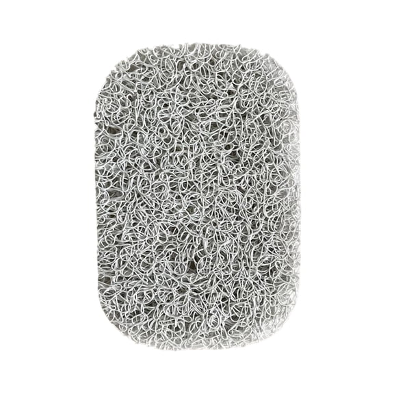 Oval Shaped PVC Loop Mat for Indoor and Outdoor Use Non Slip Durable Design Easy to Clean Suitable for Entryway Bathroom Kitchen