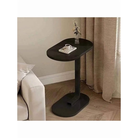Oval Side Table, Desk And Laptop Table, A Movable Side Table, Suitable For Home And Office Scenes, Coffee Table And Bedside Sofa Side Table, Small And Light, Multi-Color Optional