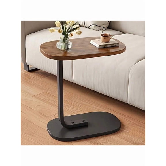 Oval Side Table, Desk And Laptop Table, A Movable Side Table, Suitable For Home And Office Scenes, Coffee Table And Bedside Sofa Side Table, Small And Light, Multi-Color Optional
