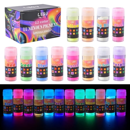 12-color resin luminous powder