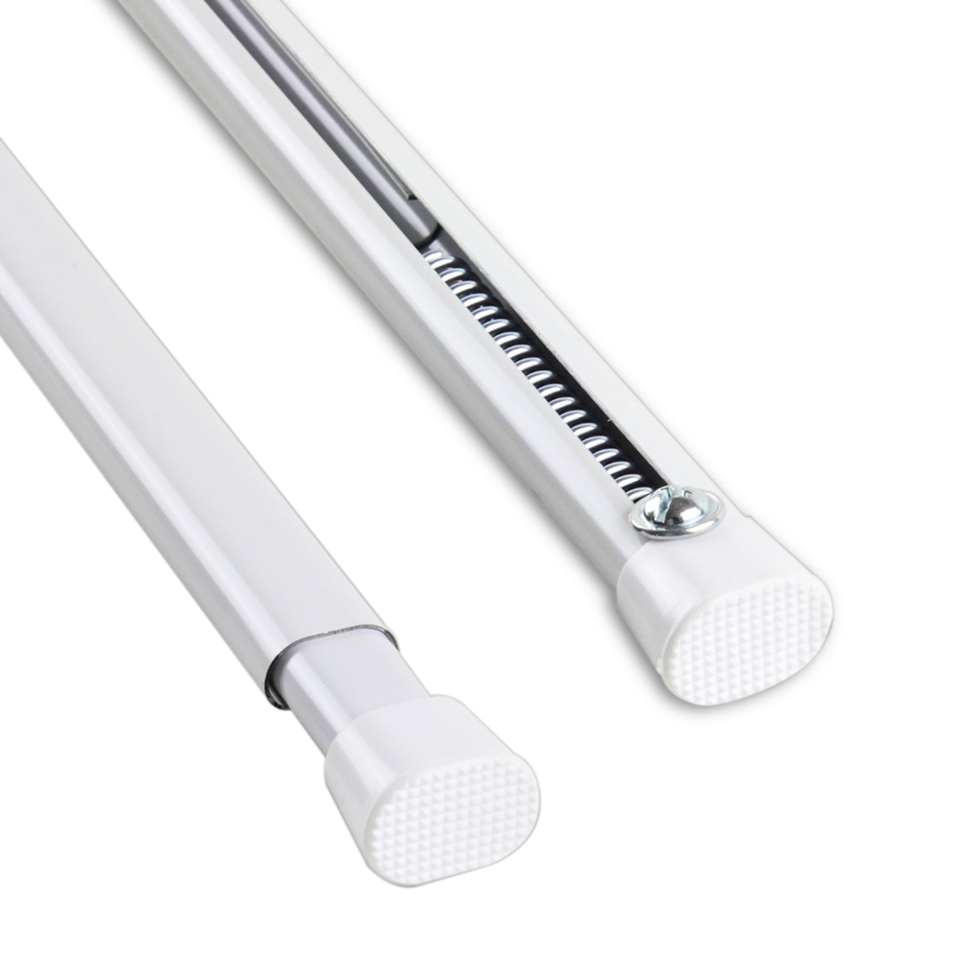 Oval Spring Tension Rod 36"60" White