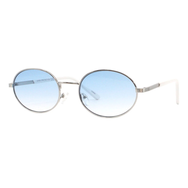 Oval Sunglasses Retro Small Frame UV400 Unisex Vintage  display picture 3