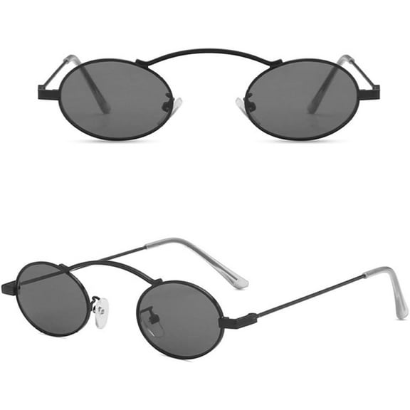 Oval Sunglasses Women Glasses Retro Small Frame Sunglass Eyewear UV400 Sun Glass Shades， Sunglasses 14033