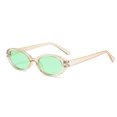 thumbnail image 1 of Oval Sunglasses for Women and Men with AC Lenses PC Frame UV Protection Trendy Sun Glasses Driving Outdoor Sports, 1 of 2