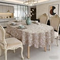 thumbnail image 1 of Oval Tablecloth 60x84in for Oval Table Vintage Floral Tablecloth Wrinkle Free Washable Waterproof Table Cloths for Dining Room Indoor Outdoor Table Cover, 1 of 9