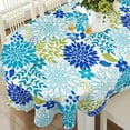 thumbnail image 1 of Oval Tablecloth 60x84in for Oval Table Waterproof Table Cloths for Dining Room Indoor Outdoor Table Cloth, 1 of 6