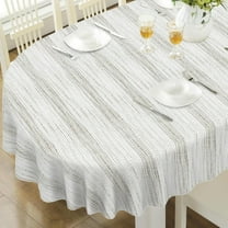 Oval Tablecloth, French Country Printed Oval Table Cloth-54x72 Inch, Fabric Washable and Waterproof Oval Table Cover for Farmhouse Kithchen Dining Decoration