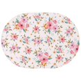 thumbnail image 1 of Oval Tablecloth Pink Floral Flower Tablecloth,Oil Proof Spill Proof Polyester Table Cover for Rectangle Tables,Foldable Tablecloth Fitted Tablecloths for Dining Room Camping Indoor Outdoor, 1 of 1
