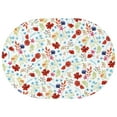 thumbnail image 1 of Oval Tablecloth Spring Flower Floral Tablecloth,Wipeable Polyester Table Cover for Rectangle Tables,Durable Table Cloths Fitted Tablecloths for Camping Dining Buffet Parties, 1 of 1