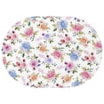 thumbnail image 1 of Oval Tablecloth Watercolor Flower Wildflower Tablecloth,Oil Proof Spill Proof Polyester Table Cover for Rectangle Tables,Durable Tablecloth Fitted Tablecloths for Spring Easter Picnic Kitchen, 1 of 1