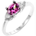 thumbnail image 1 of Oval Treble CZ Ring- Size : 09, 1 of 1