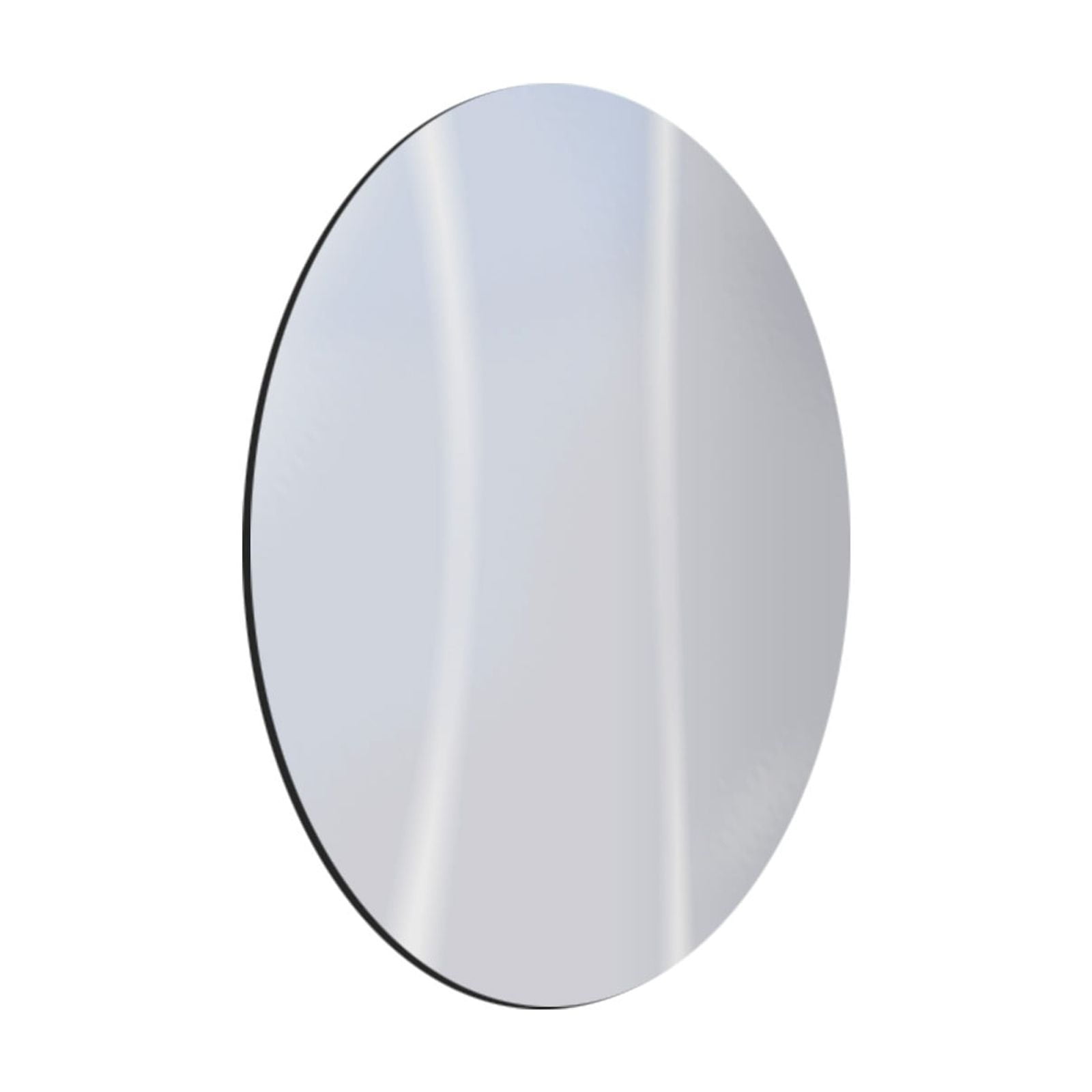 Oval Wall Stickers Set For Bathroom Living Room Home Gym Door Light Makeup Plug in Make up