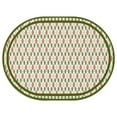 thumbnail image 1 of Oval Waterproof Tablecloth Green Forest Reusable Indoor/Outdoor Durable Table Cover 54 Inch X 72 Inch, 1 of 1