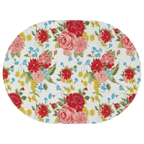 Oval Waterproof Tablecloth Pioneer Reusable Indoor/Outdoor Durable Table Cover 54 Inch X 72 Inch