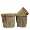 thumbnail image 1 of Oval Willow Planter, Beige ,Set Of 3, 1 of 2