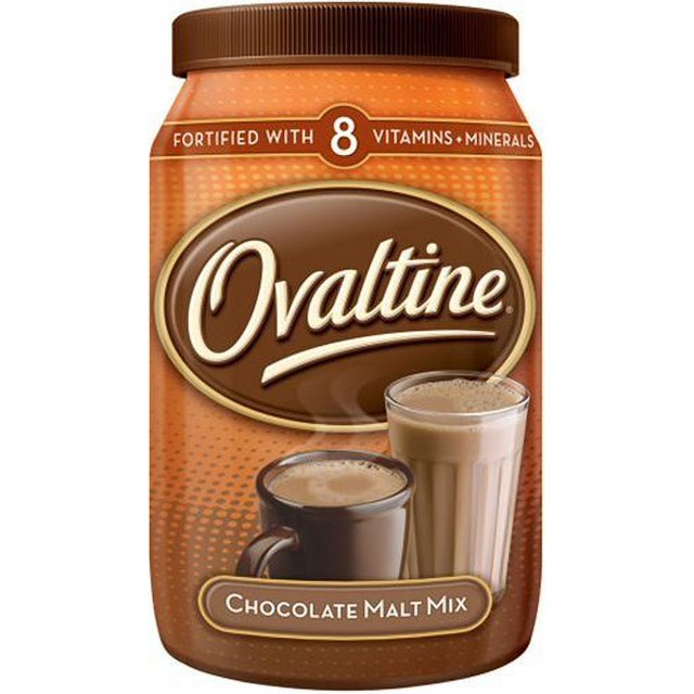 Ovaltine Chocolate Malt Drink Mix, 12Ounce Container (Pack Of 4
