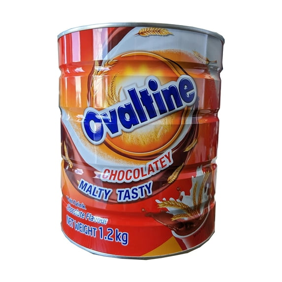 Ovaltine Malt Chocolate Beverage Mix Drink 1200 Gram Large Tin - Thailand