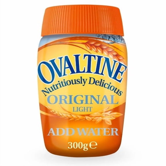 Ovaltine Original Light Jar 300g, British Import (Pack of 2)