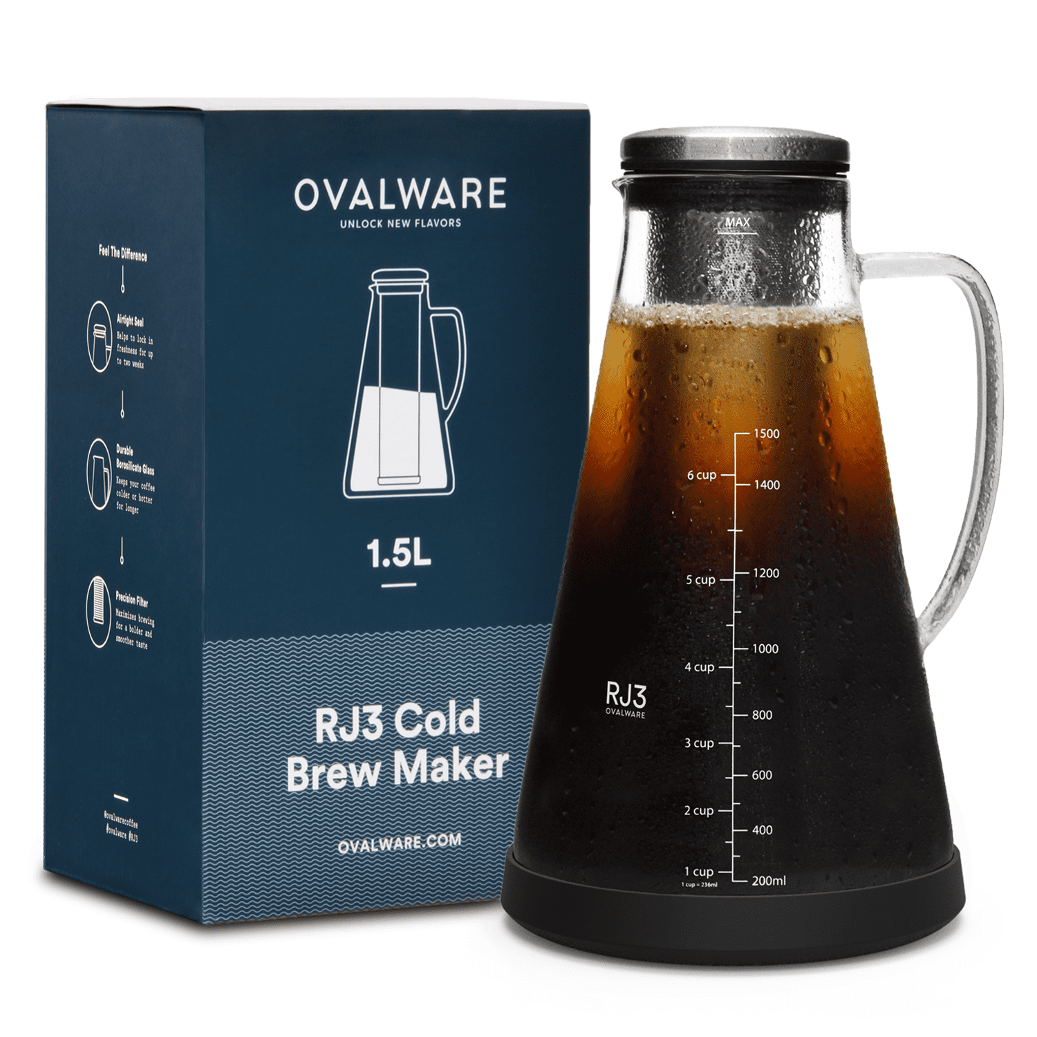 https://i5.walmartimages.com/seo/Ovalware-Cold-Brew-Iced-Coffee-Tea-Maker-1-5L-51oz-New-RJ3-Clear-Glass-Carafe-Removable-Filter_8f038c1a-8196-4d34-ad48-3021afdde531.0e4f77502a790bf838d48dec3a4d50ec.png
