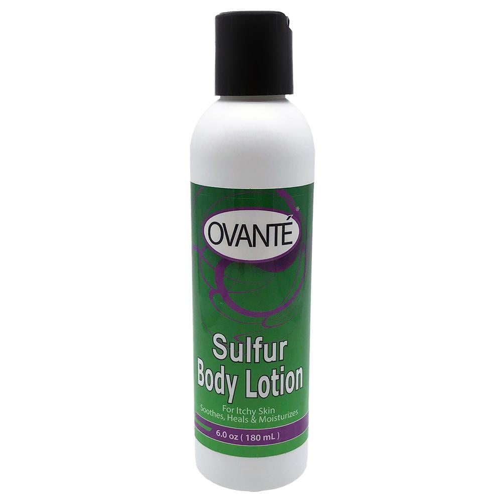 Ovante Antifungal Sulfur Body Lotion, Natural Treatment for Ringworm