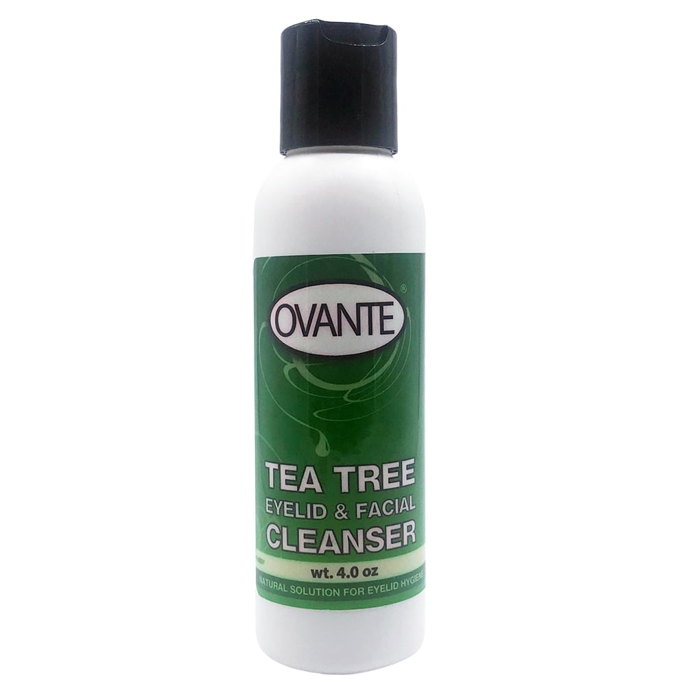 All Natural Tea Tree Eyelid Foaming Cleanser / Wash - We Love Eyes - Blepharitis, Demodex and Dry Eyes Relief, Paraben and Sulfate Free - 40 ml