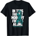 thumbnail image 1 of Ovarian Cancer Support Shirt Family Ovarian Cancer Awareness T-Shirt, 1 of 4