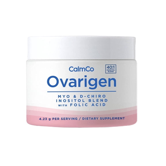 Ovarigen, Myo & D-Chiro Inositol Blend Powder, 40:1 Ratio with Folic Acid, May Help Manage PCOS Symptoms*, Support Hormone Balance and Skin, Natural Conception Aid, 30 Day Supply