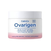 Ovarigen, Myo & D-Chiro Inositol Blend Powder, 401 Ratio with Folic Acid, May Help Manage PCOS Symptoms*, Support Hormone Balance and Skin, Natural Conception Aid, 30 Day Supply