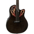 thumbnail image 1 of Ovation CE48 Celebrity Elite Acoustic-Electric Guitar Transparent Black, 1 of 6