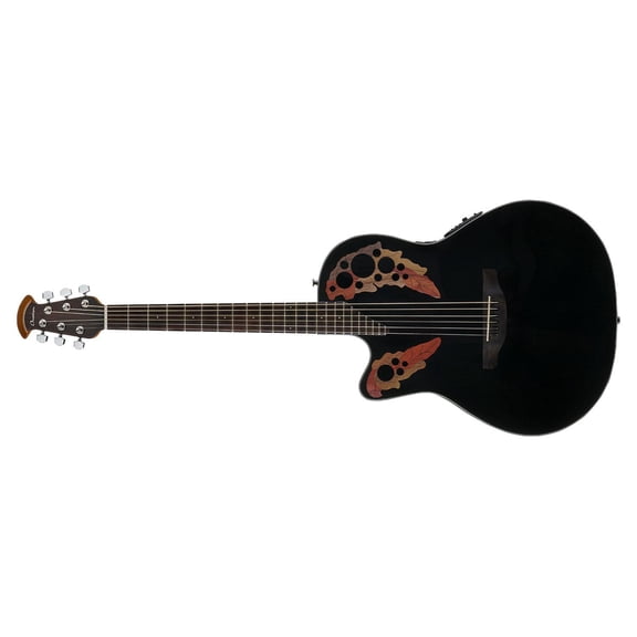 Ovation CE44-5 Celebrity Elite, Mid-Depth Cutaway Left Handed Acoustic Guitar
