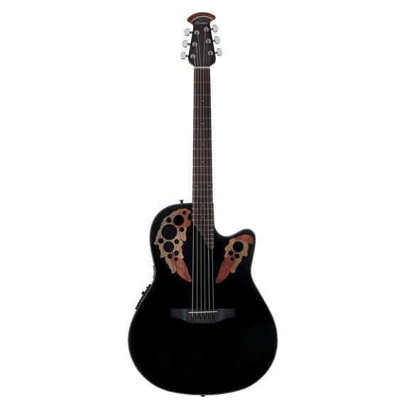 Ovation Celebrity Elite CE44-5 Acoustic-Electric Guitar  Black