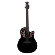 Ovation Celebrity Elite CE44-5 Acoustic-Electric Guitar Black