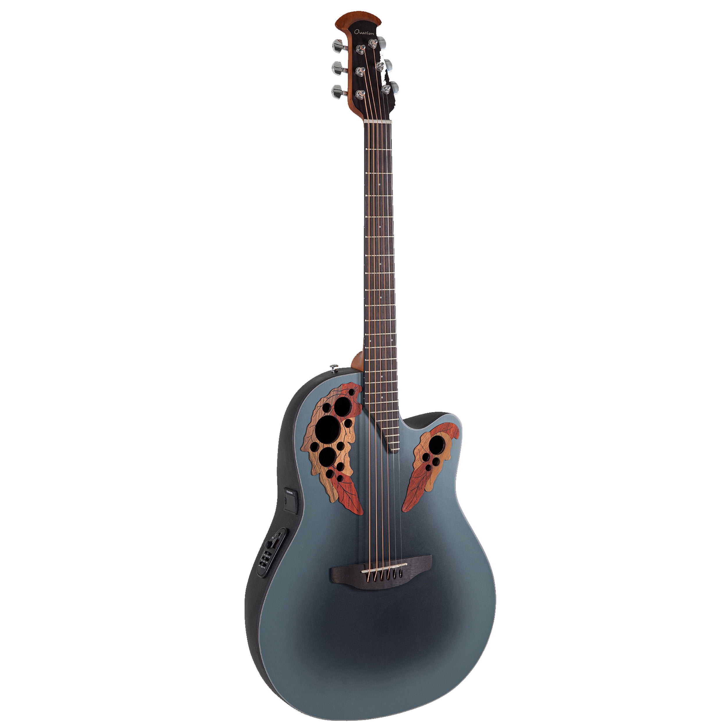 Amazon.com: Ovation CE44-5 Acoustic-Electric Guitar, Black
