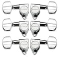 thumbnail image 1 of Ovation Chrome Guitar Tuning Machines Set, Large Pegs, 3+3 6 Strings, 1 of 1