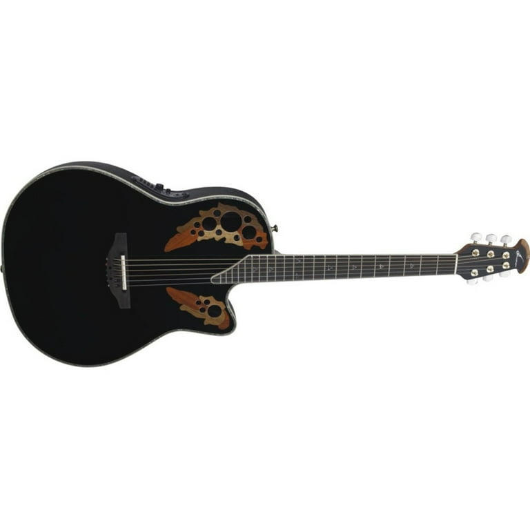 Ovation アコースティックギター グラデーションブラック Ovation E-Acoustic Guitar Standard Balladeer Deep Contour