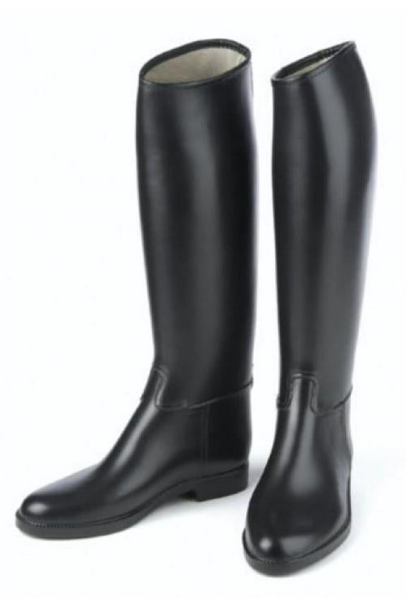 Derby/Cottage - Child's Lined Rubber Riding Boot -Child 1 (Black)