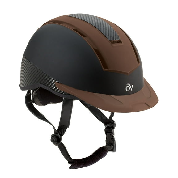 Small/Medium Ovation Horse Lightweight Extreme Helmet Black/Brown