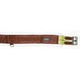 thumbnail image 1 of Ovation Fleece Lined Equalizer Nylon Girth for Horse with Center D-Ring & Stainless Steel Buckles, Brown, 42, 1 of 1