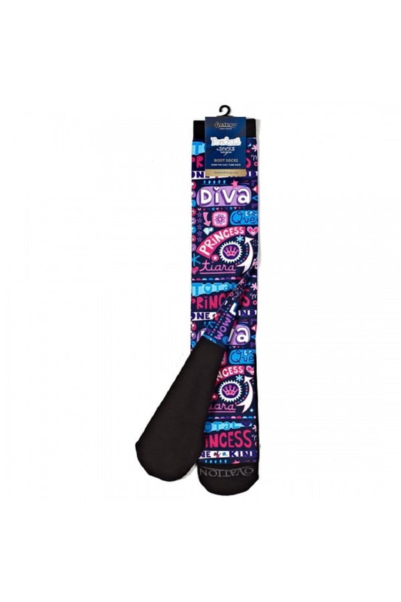 Ladies FootZees Sock Divine Diva