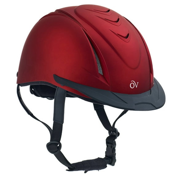 Ovation Metallic Schooler Helmet S/M Red