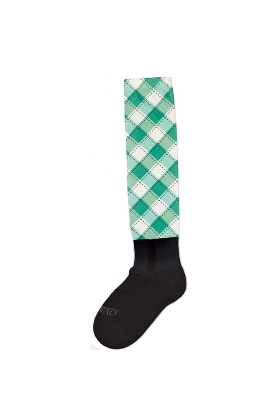 ® PerformerZ™ Boot Sock (Ladies 7-10, Gingham Olive)