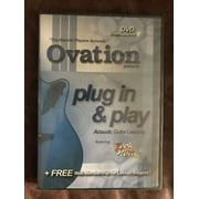FUFUDDK Ovation Plug In & Play Acoustic Guitar Lessons Rock House Method DVD NEW