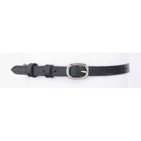 Ovation Spur Strap w/Round Buckle Black 18`